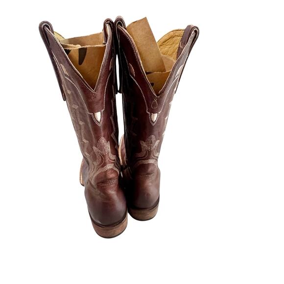 IDYLLWIND Outlaw Whiskey Leather Western Boot Broad Square Toe Women’s 9B NWT - Picture 14 of 14